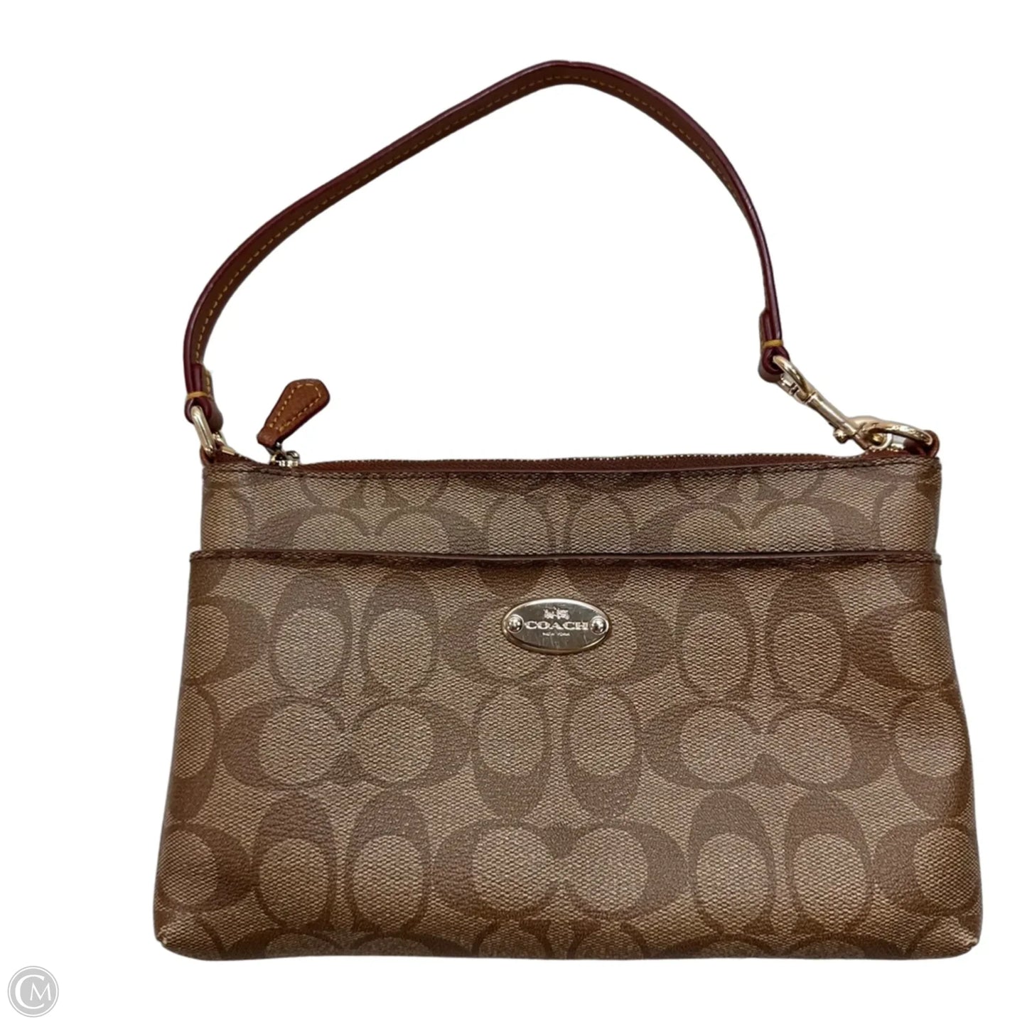Clutch Designer By Coach, Size: Small