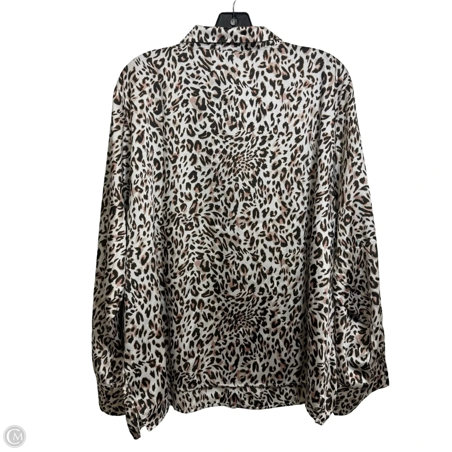 Top 2pc Short Sleeve By Maeve In Animal Print, Size: 2x