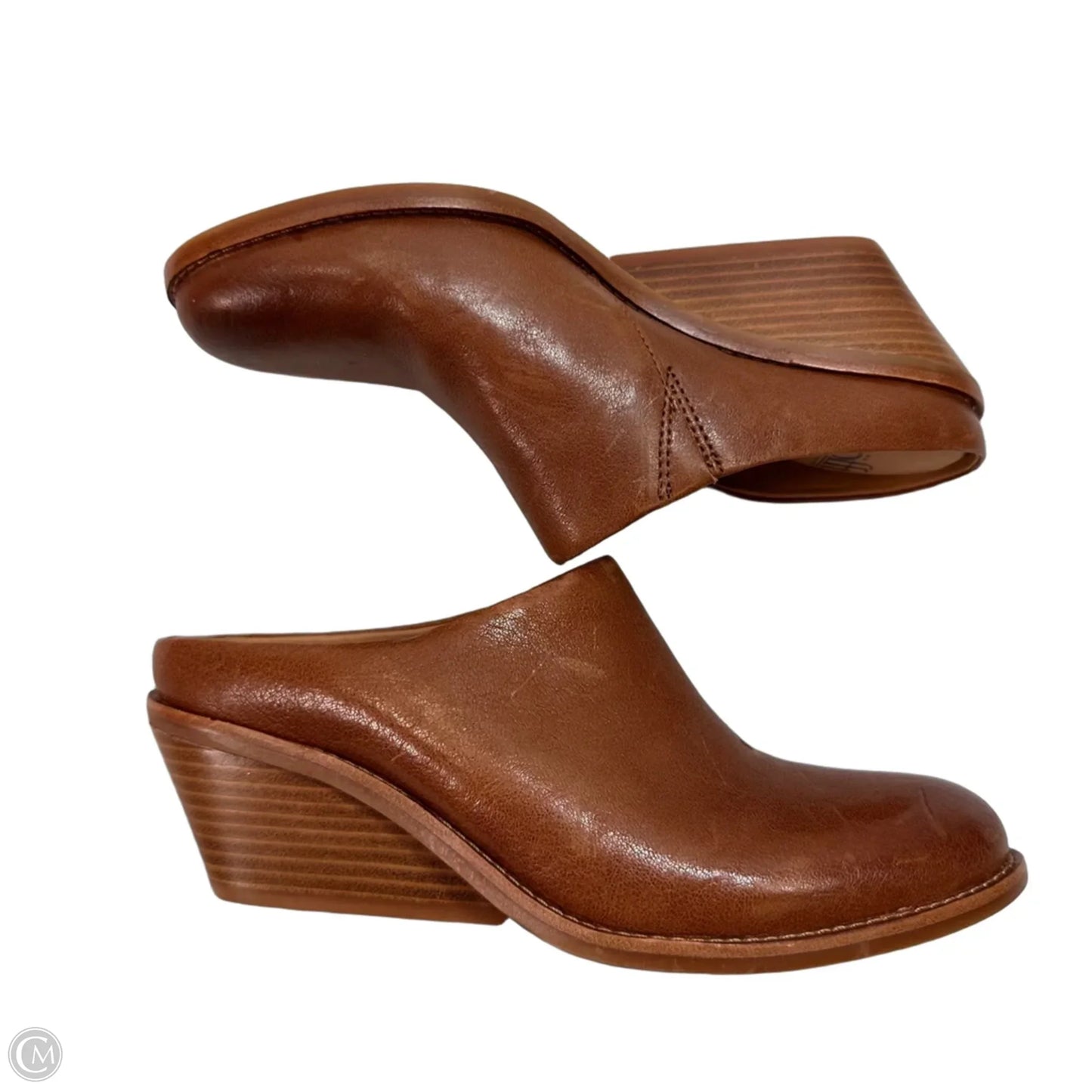 Shoes Heels Block By Sofft In Tan, Size: 7.5