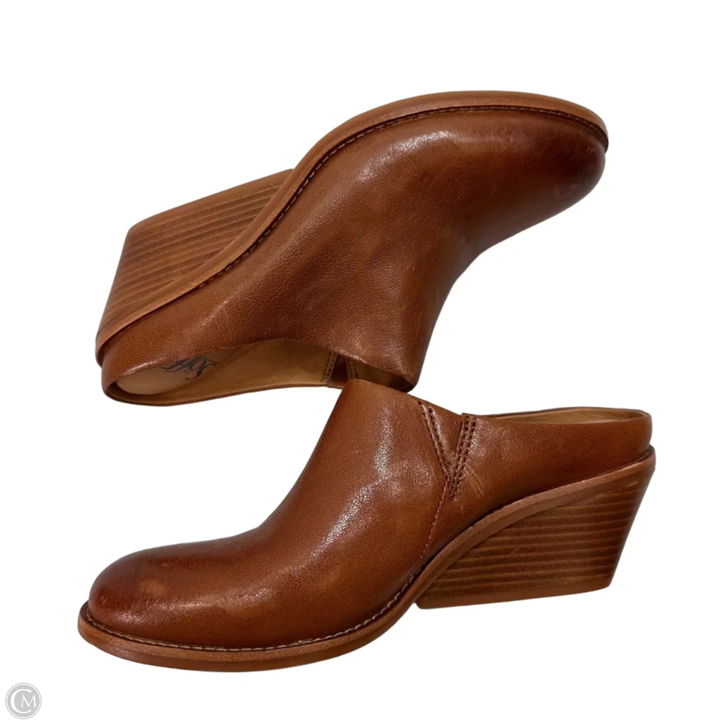 Shoes Heels Block By Sofft In Tan, Size: 7.5