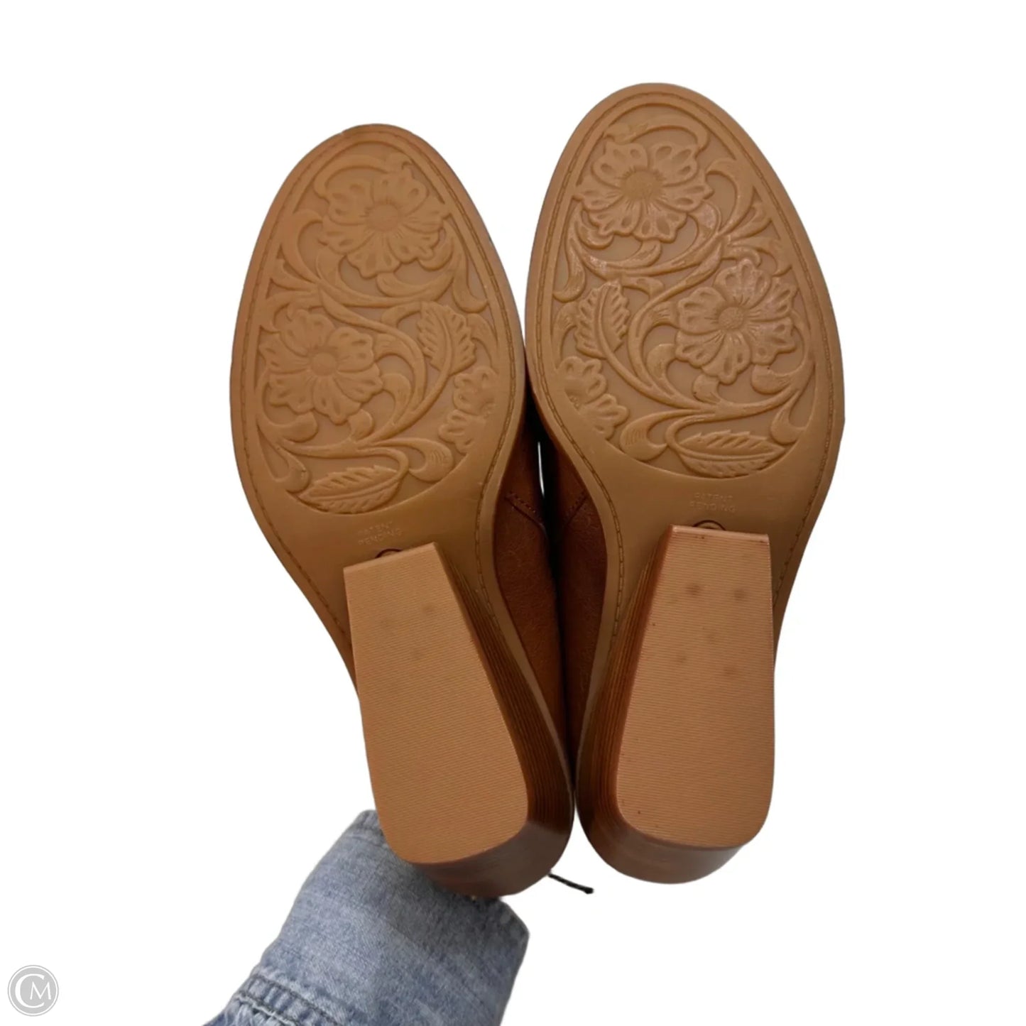 Shoes Heels Block By Sofft In Tan, Size: 7.5