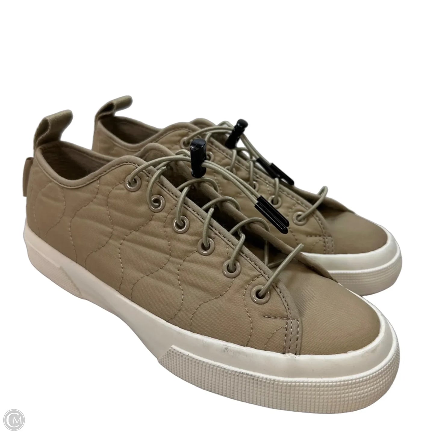 Shoes Athletic By Superga In Beige, Size: 7.5