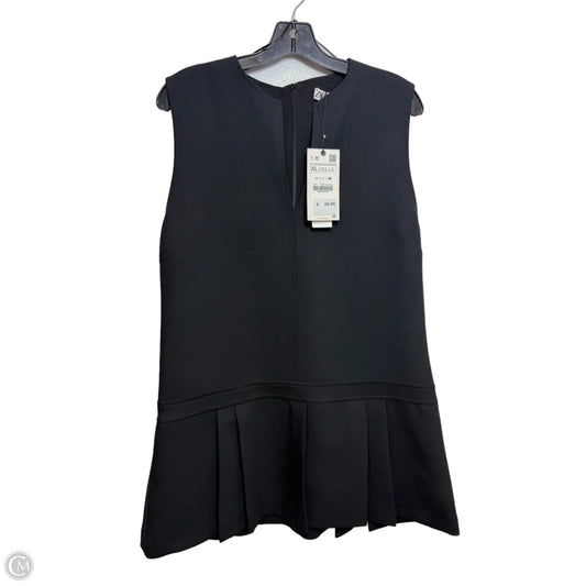 Dress Casual Short By Zara In Black, Size: Xl
