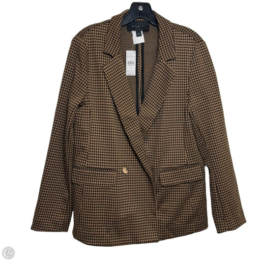 Blazer By Ann Taylor In Black & Brown, Size: S
