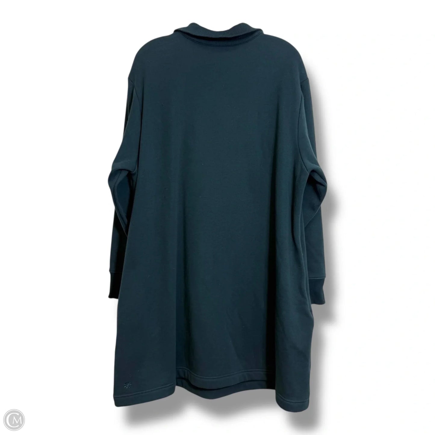 Athletic Jacket By Athleta In Green, Size: 2x