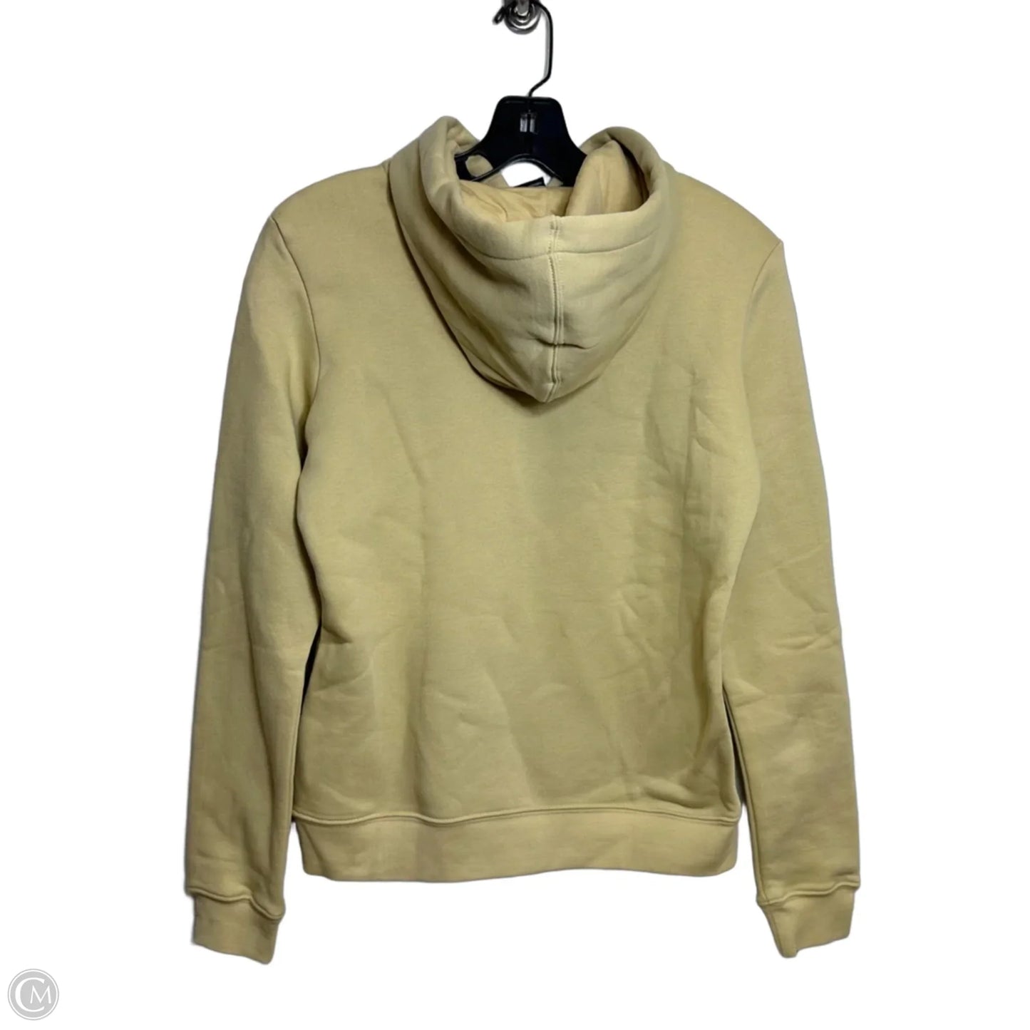 Sweatshirt Hoodie By Nike In Yellow, Size: S