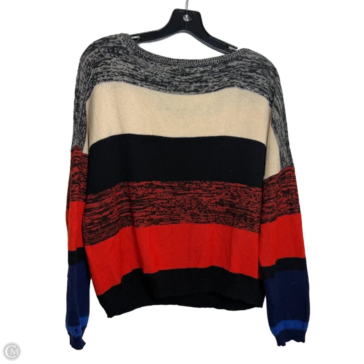 Top Long Sleeve Designer By Sandro In Multi-colored, Size: 1x