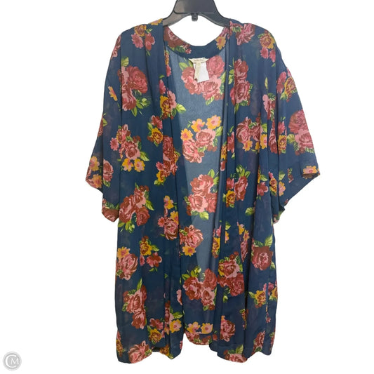 Kimono By Matilda Jane In Floral Print, Size: Xxl