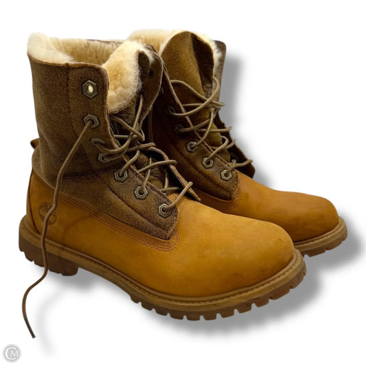 Boots Ankle Flats By Timberland In Brown, Size: 7