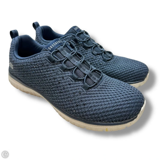 Shoes Sneakers By Skechers In Blue, Size: 7.5