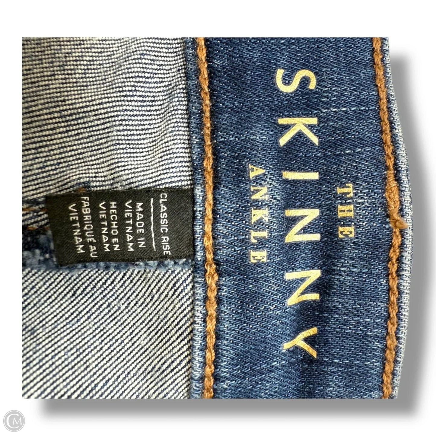 Jeans Straight By White House Black Market In Blue Denim, Size: 10