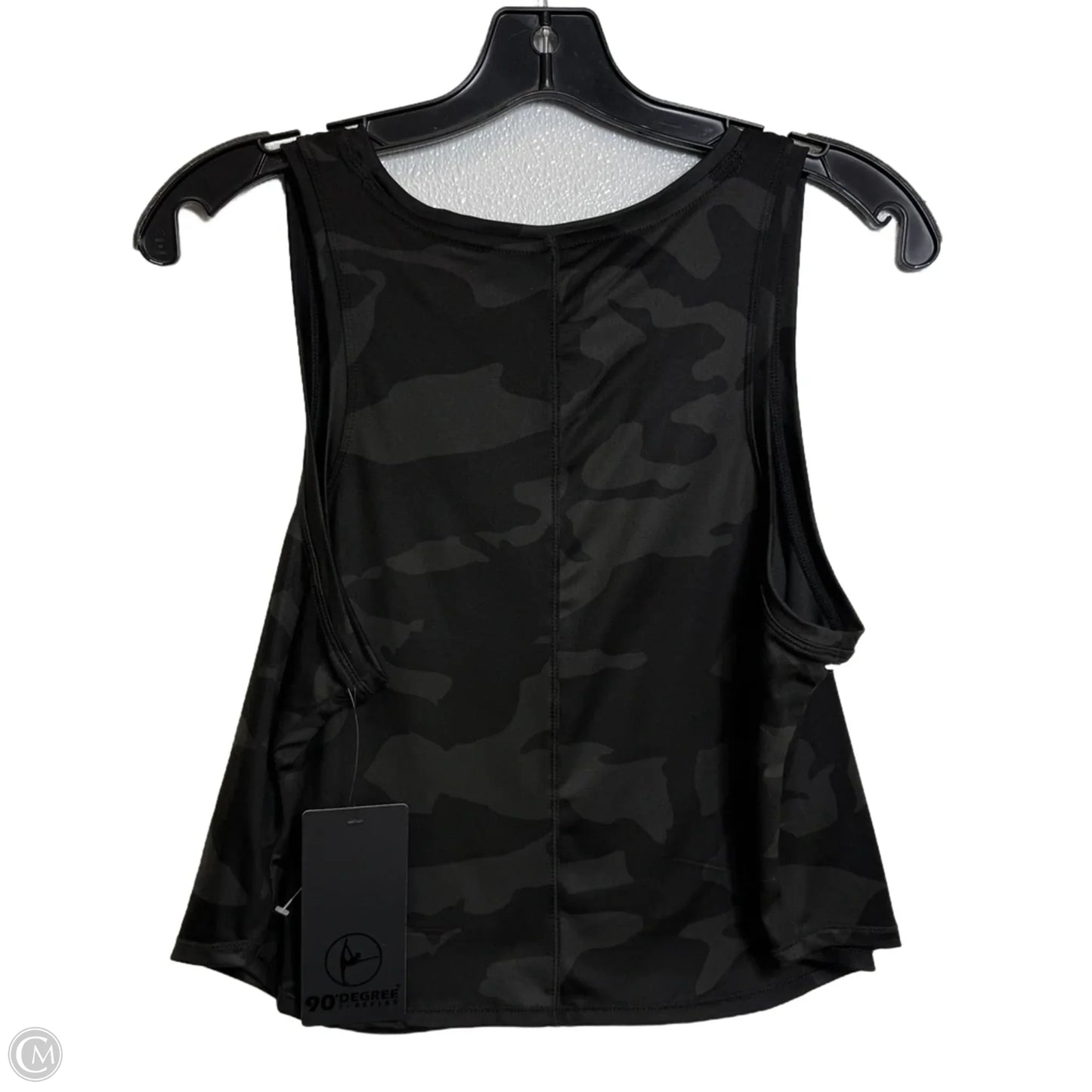 Athletic Top Sleeveless By Reflex In Black, Size: M