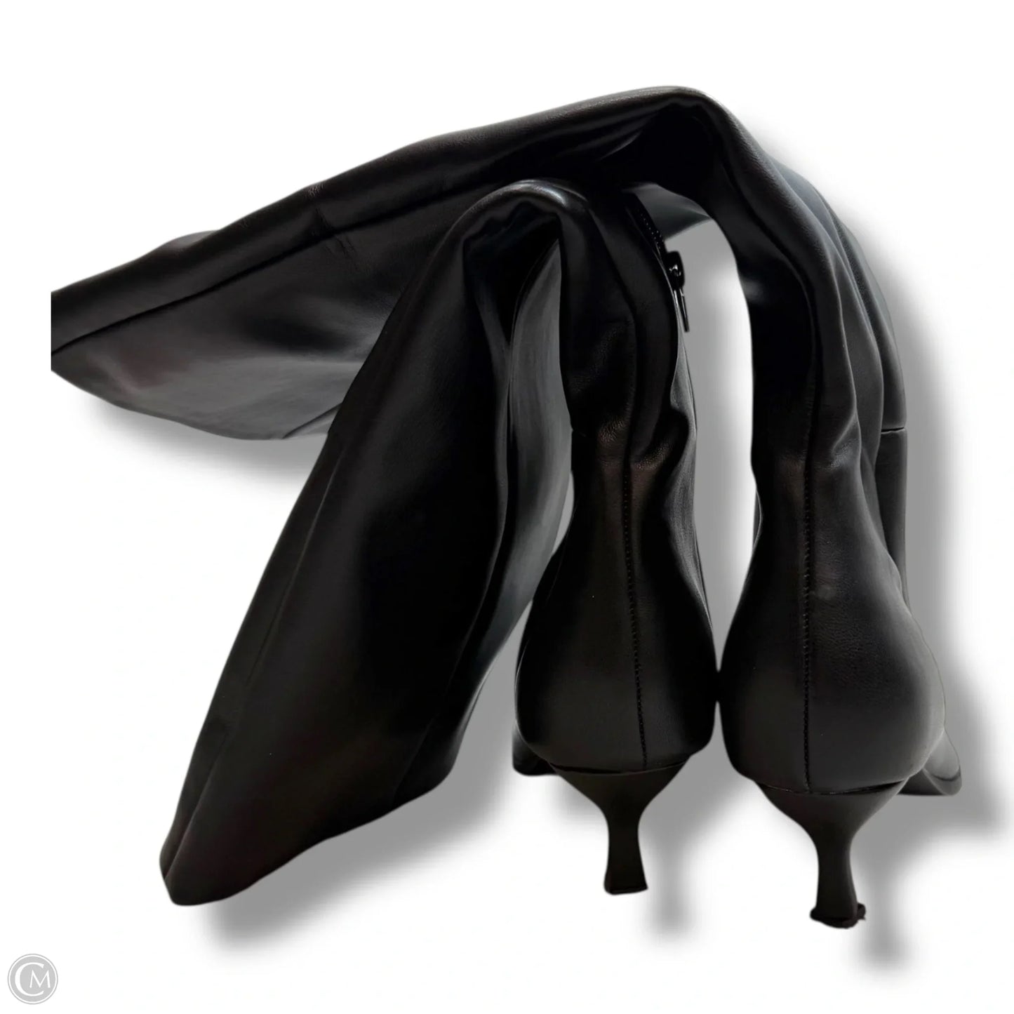 Boots Mid-calf Heels By Madden Girl In Black, Size: 9.5