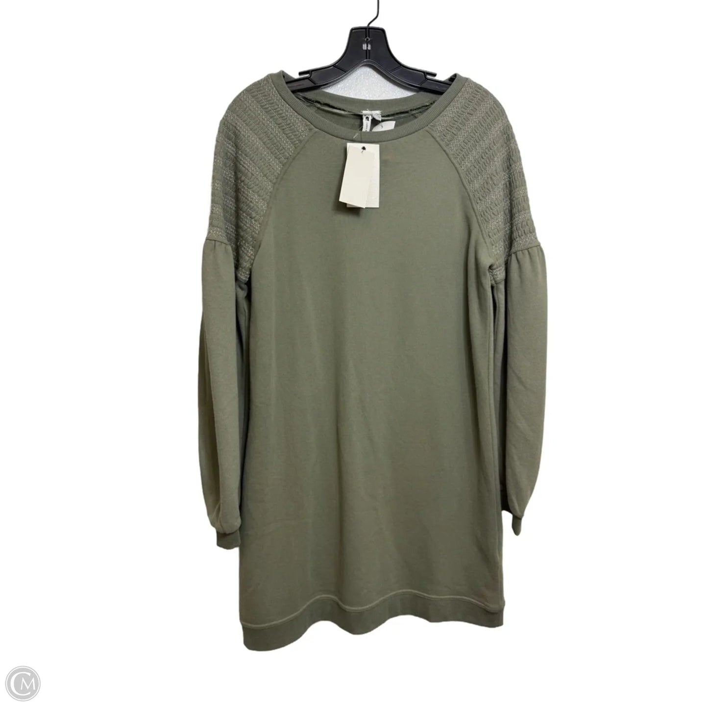Dress Sweater By Cable And Gauge In Green, Size: M