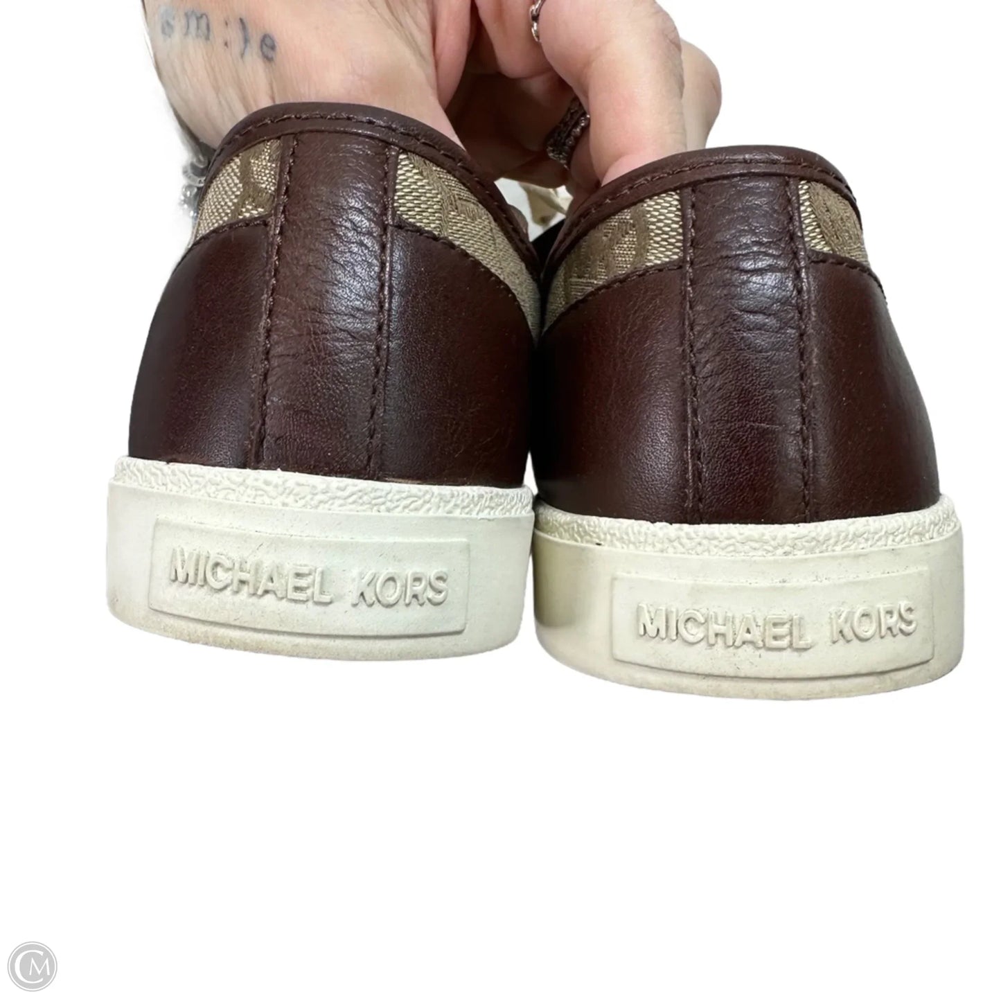 Shoes Designer By Michael Kors In Brown, Size: 7.5