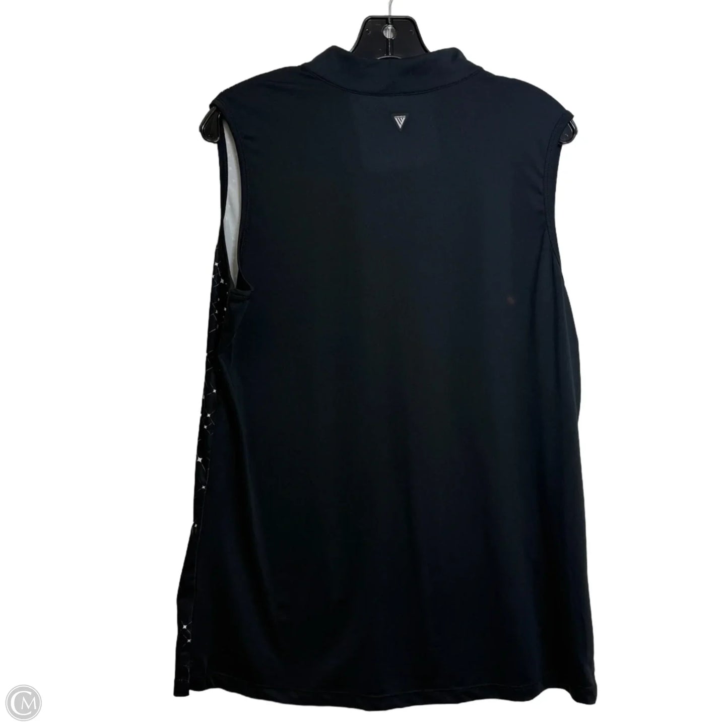 Top Sleeveless By Clothes Mentor In Black, Size: Xl