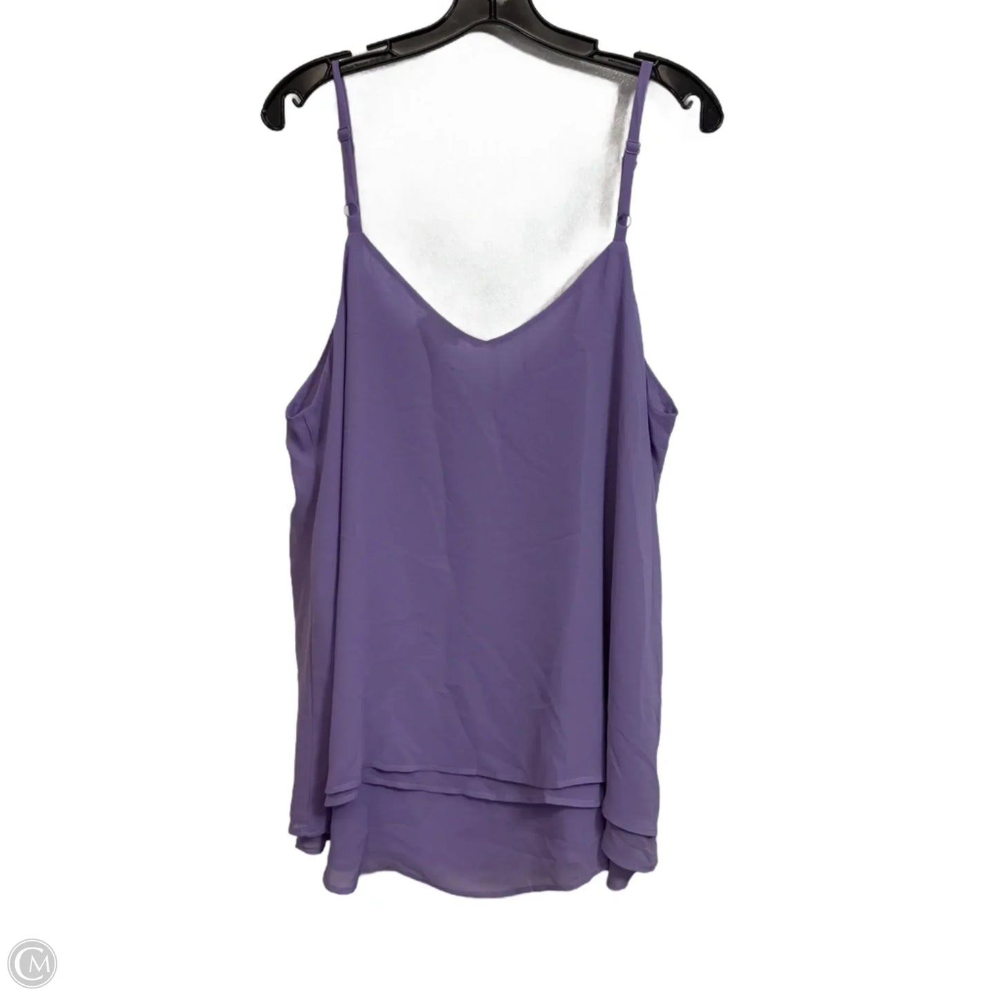 Tank Top By Torrid In Purple, Size: 1x