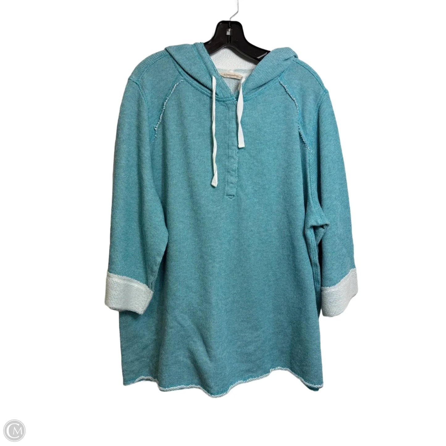 Sweater By Soft Surroundings In Blue, Size: 3x