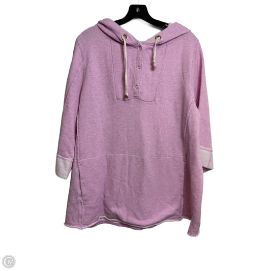 Sweater By Soft Surroundings In Pink, Size: 2x