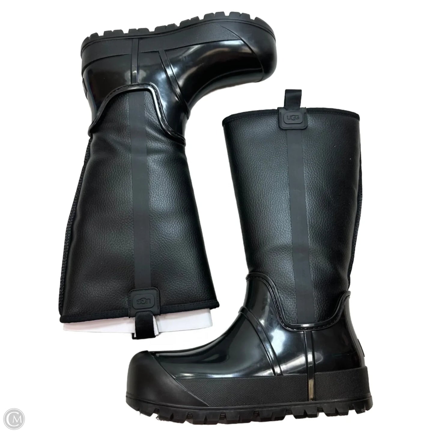 Boots Designer By Ugg In Black, Size: 8