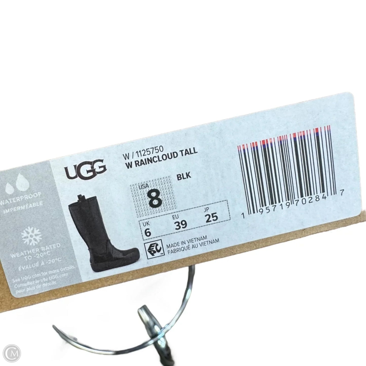 Boots Designer By Ugg In Black, Size: 8