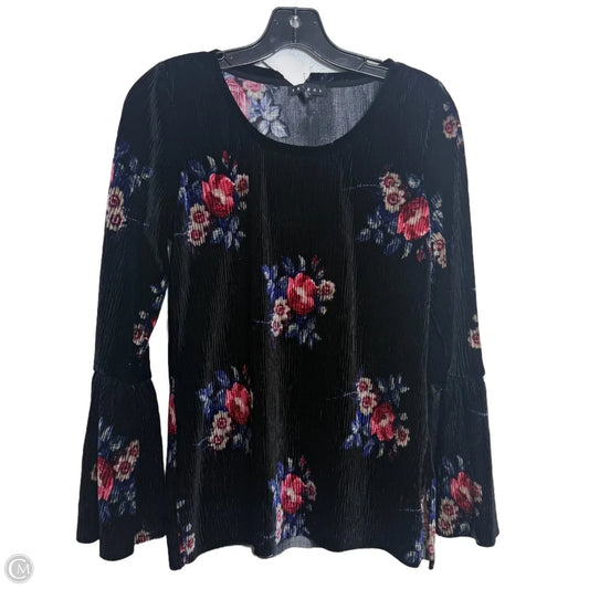 Top Long Sleeve By Tribal In Multi-colored, Size: Xs