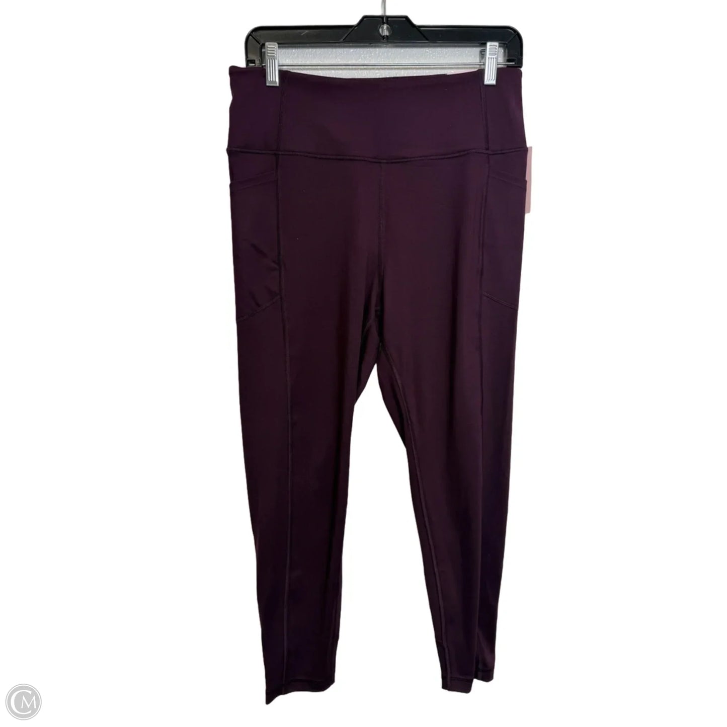 Athletic Leggings By Victorias Secret In Purple, Size: 14