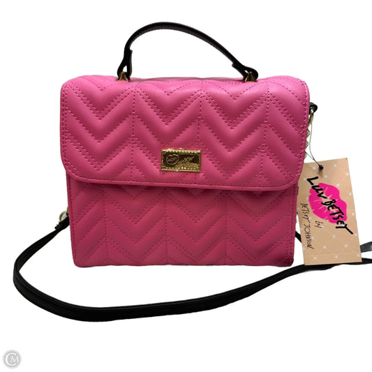 Handbag By Betsey Johnson, Size: Small