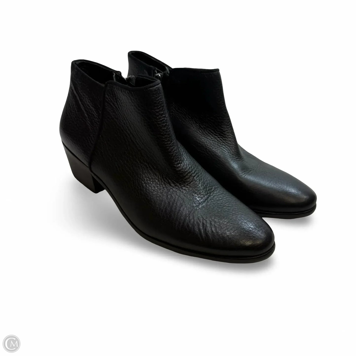 Boots Ankle Flats By Sam Edelman In Black, Size: 7