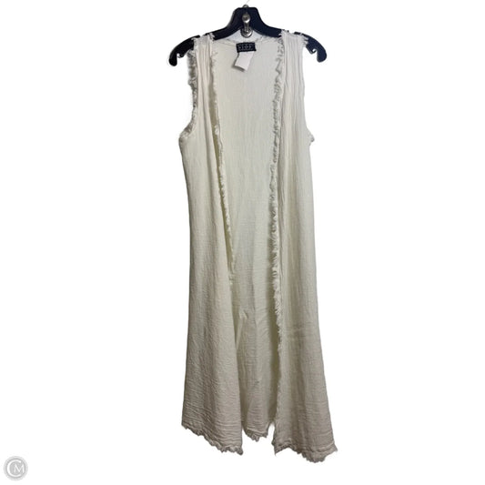 Cardigan By Elle In White, Size: S
