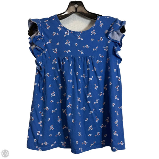 Top Sleeveless By Loft In Blue, Size: Xs