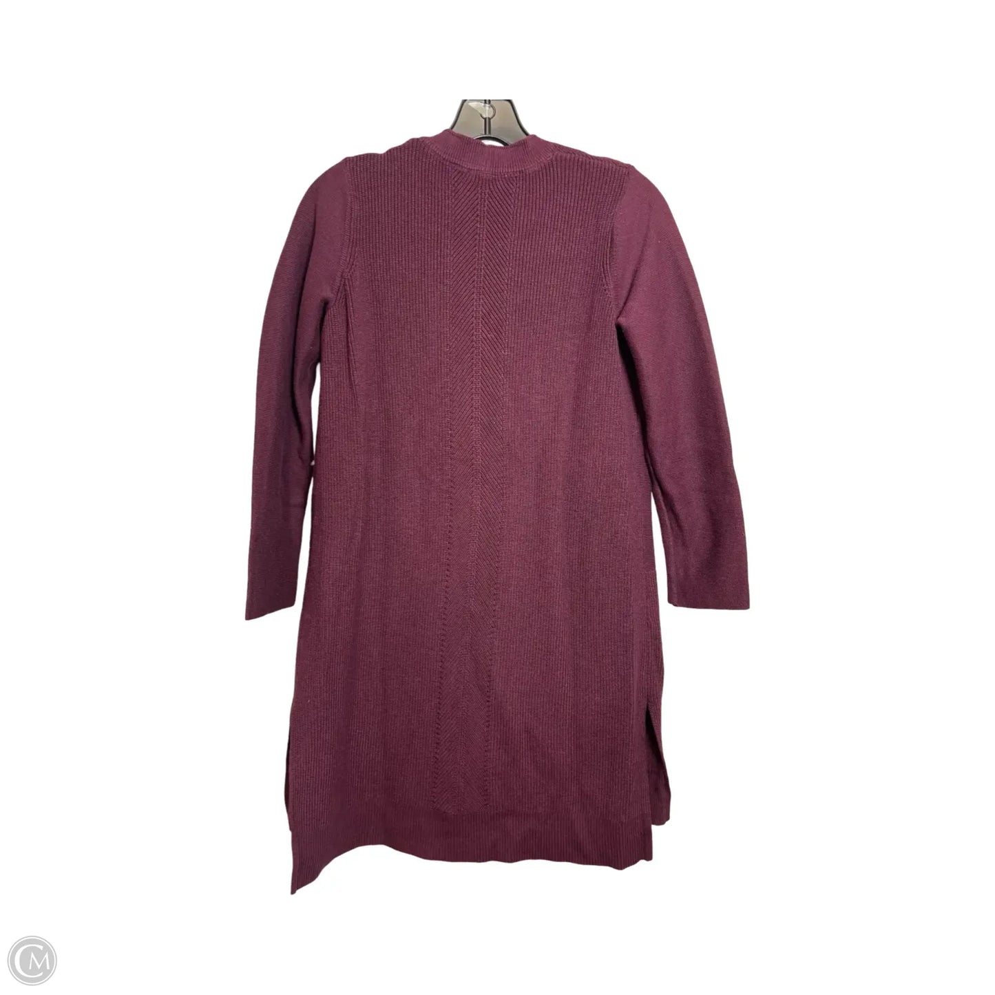 Sweater Cardigan By J. Jill In Maroon, Size: S