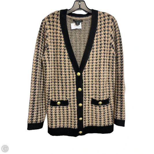Sweater Cardigan By Tahari In Multi-colored, Size: M