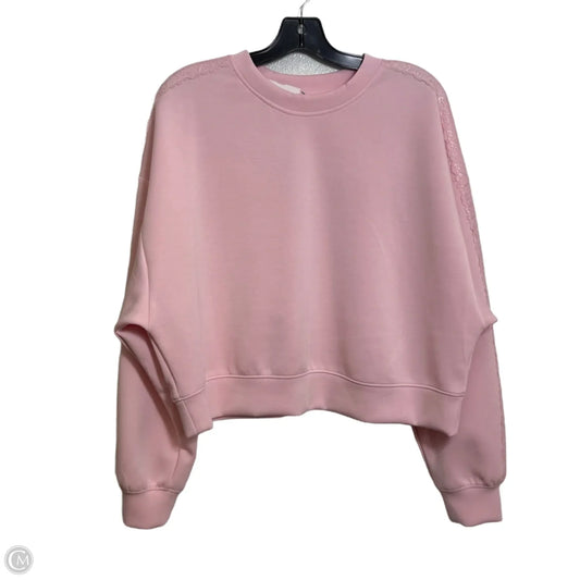 Sweatshirt Crewneck By All In Motion In Pink, Size: S