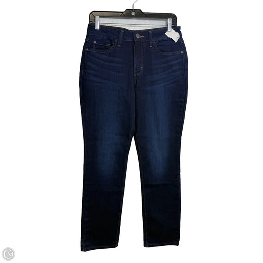 Jeans mid rise regular fit Straight By Lee In Blue Denim, Size: 6