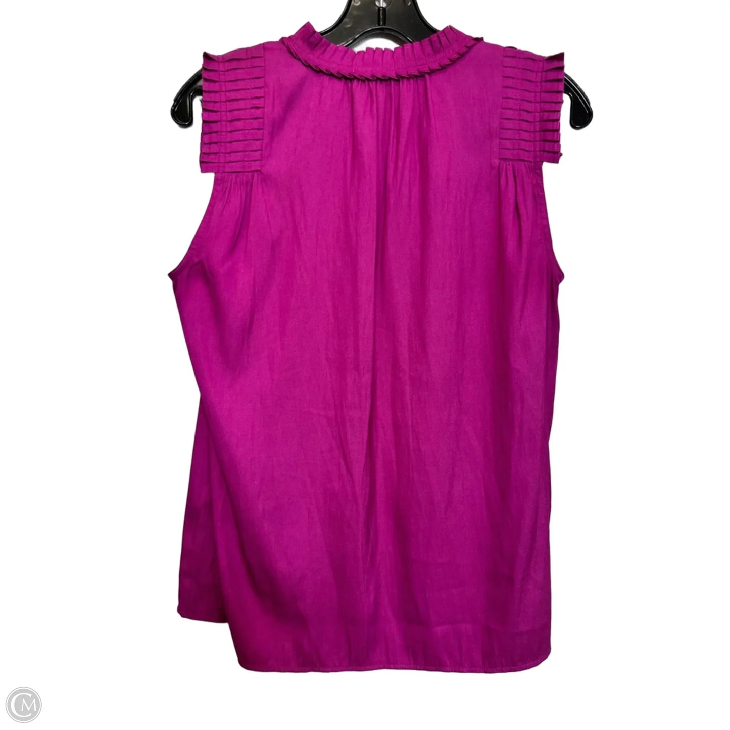 Top Sleeveless By Loft In Purple, Size: S