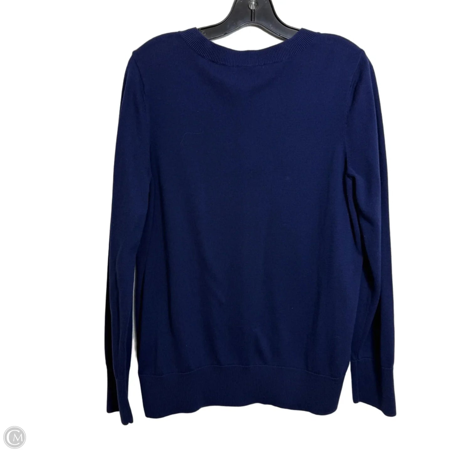 Top Long Sleeve By Vineyard Vines In Navy, Size: M