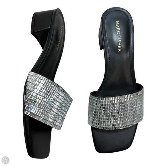 Sandals Flats By Marc Fisher In Silver, Size: 7