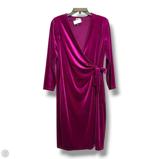 Dress Work By Anne Klein In Pink, Size: L