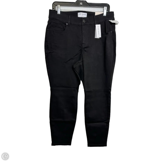 Jeans Skinny By Lane Bryant In Black, Size: 14p