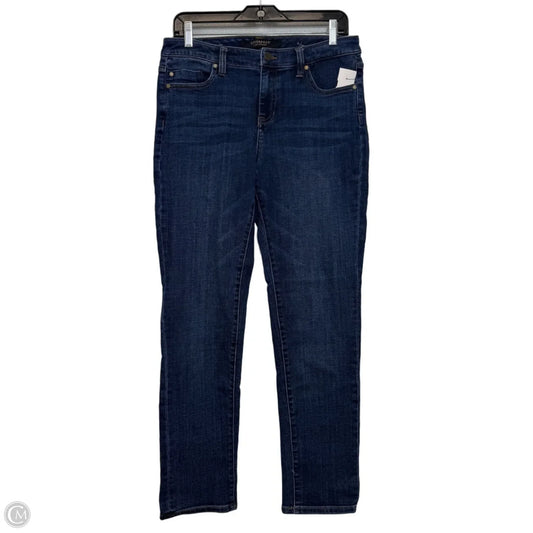 Girlfriend Jeans Skinny By Liverpool In Blue Denim, Size: 6