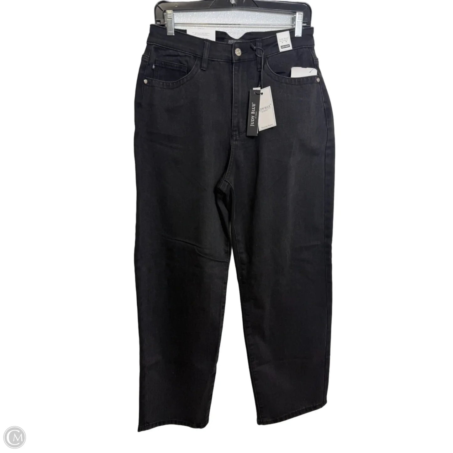 Jeans Boyfriend By Judy Blue In Black, Size: 4