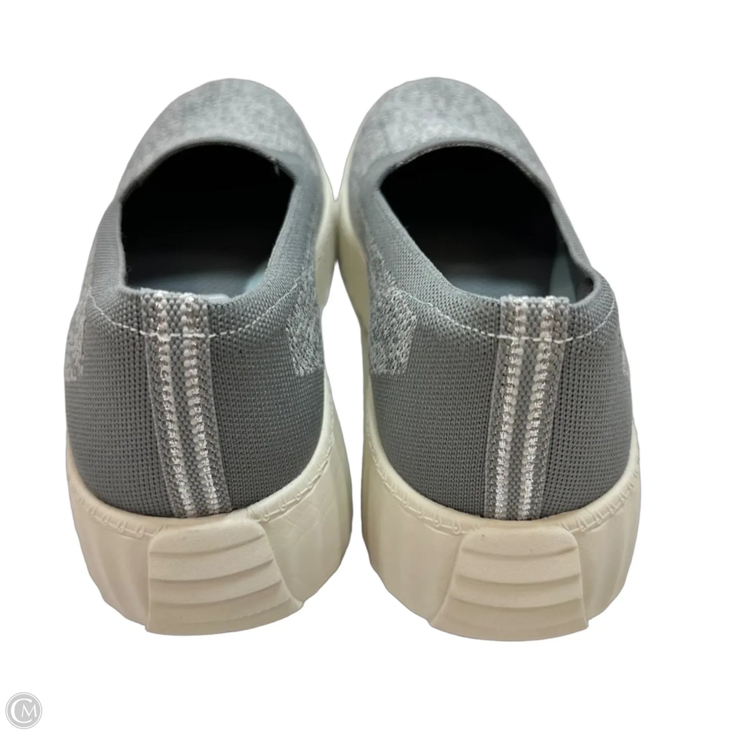 Shoes Sneakers By Bzees In Grey, Size: 8 wide
