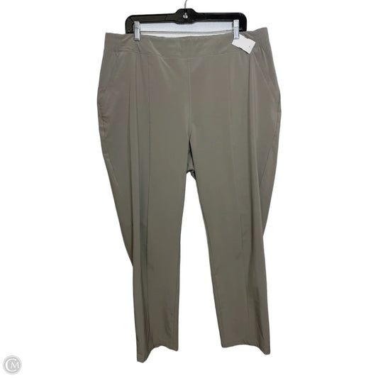 Athletic Pants By Columbia In Grey, Size: Xl
