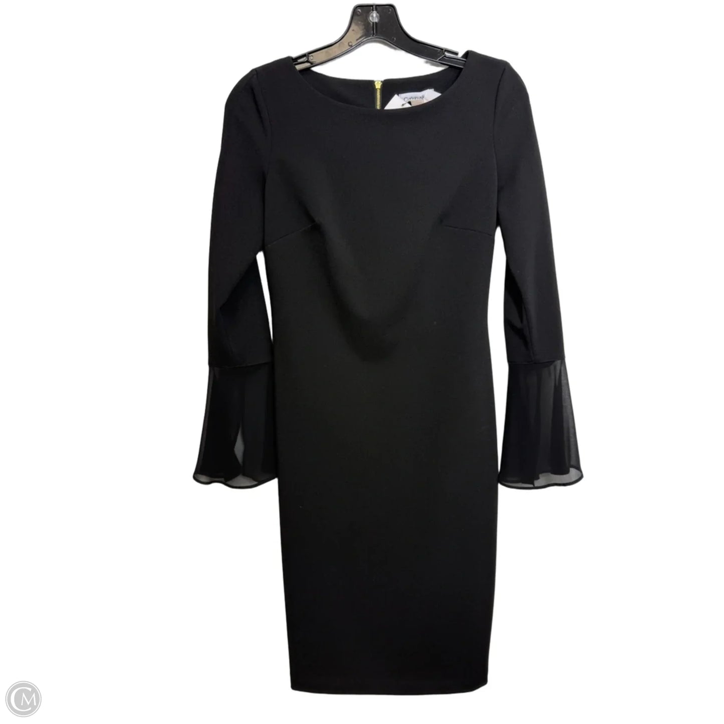 Dress Casual Short By Calvin Klein In Black, Size: 4