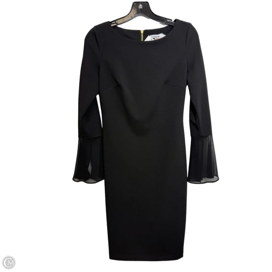Dress Casual Short By Calvin Klein In Black, Size: 4