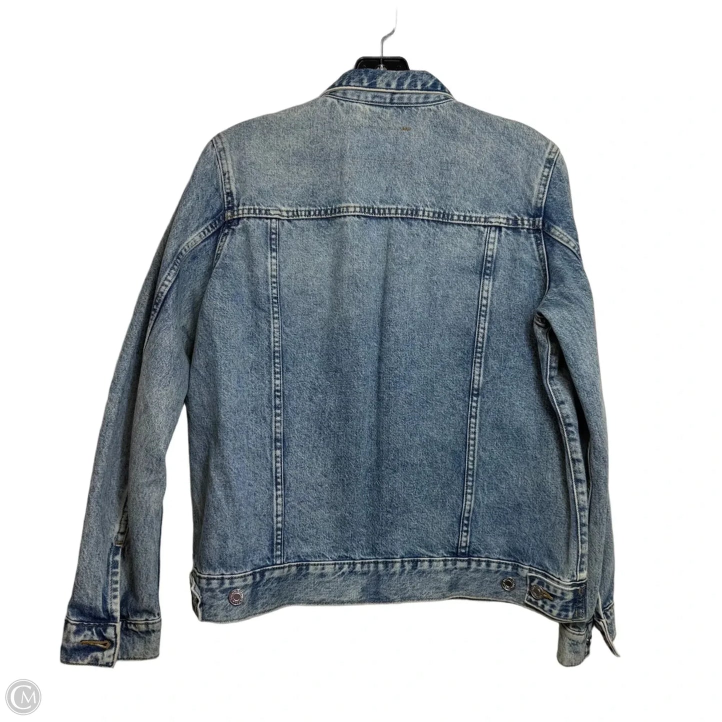 Jacket Denim By Clothes Mentor In Blue Denim, Size: 10