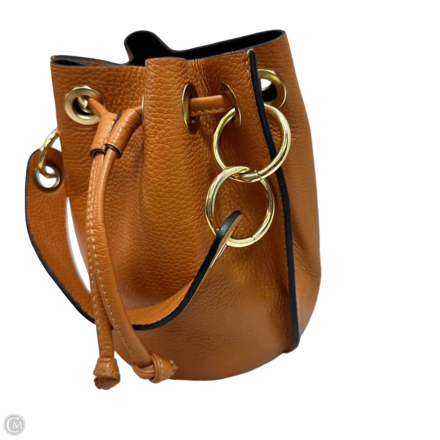Leather Crossbody By Divas Bag, Size: Medium