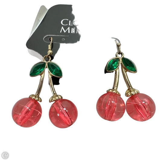 Cherries Earrings Dangle/drop By Clothes Mentor