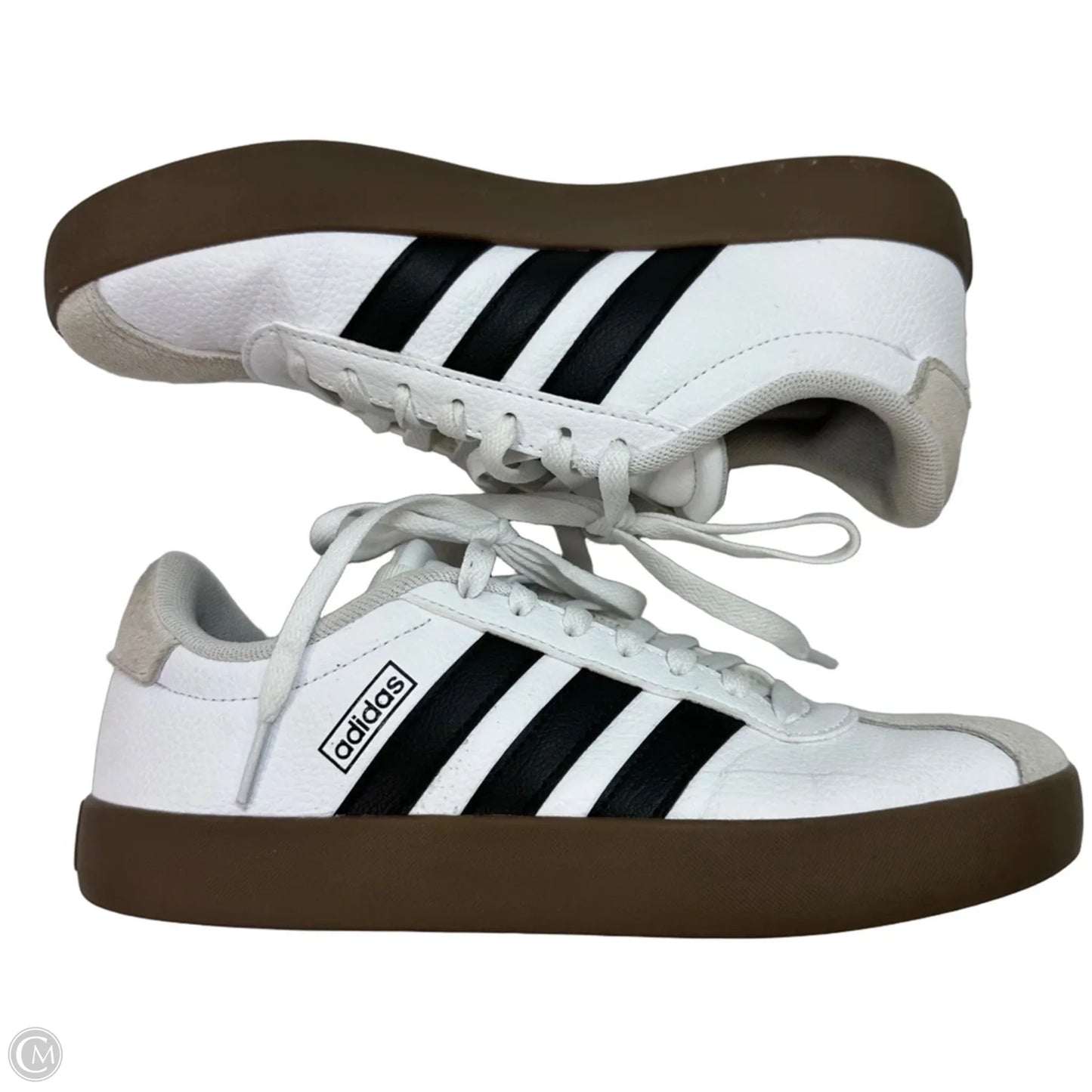 Shoes Athletic By Adidas In White, Size: 40/9
